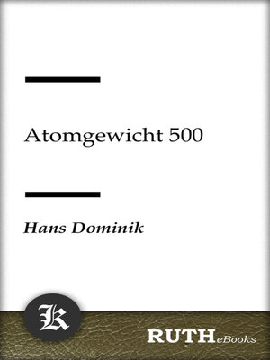 cover image of Atomgewicht 500